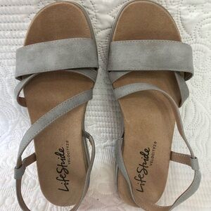 LifeStride Velocity Zoe Sport women’s Sandal 8M Grey
